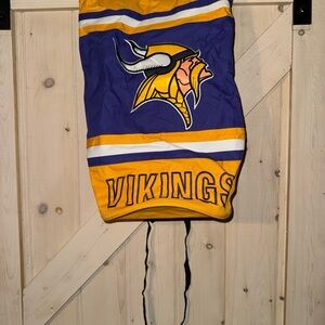 Vikings Purple and Yellow Backpack